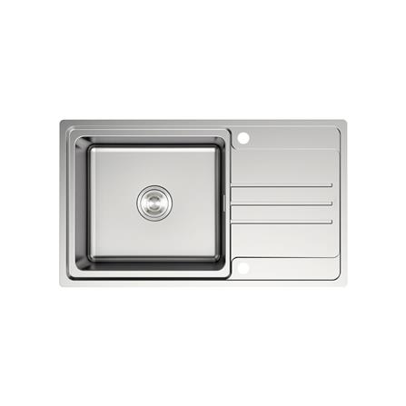 ซิงค์ฝัง 1 หลุม 1 ที่พัก TEKA TT 86 1B1D สีเงิน_0