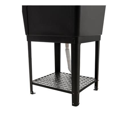 ซิงค์ขาตั้งพลาสติก 1 หลุม INFO BB6161 สีดำ_2