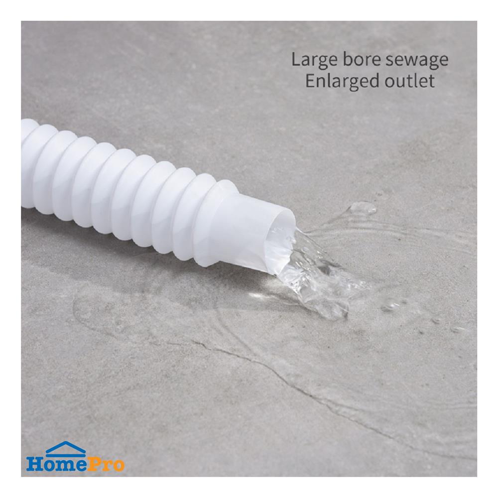 ซิงค์ขาตั้งพลาสติก 1 หลุม INFO BB5048 สีขาว