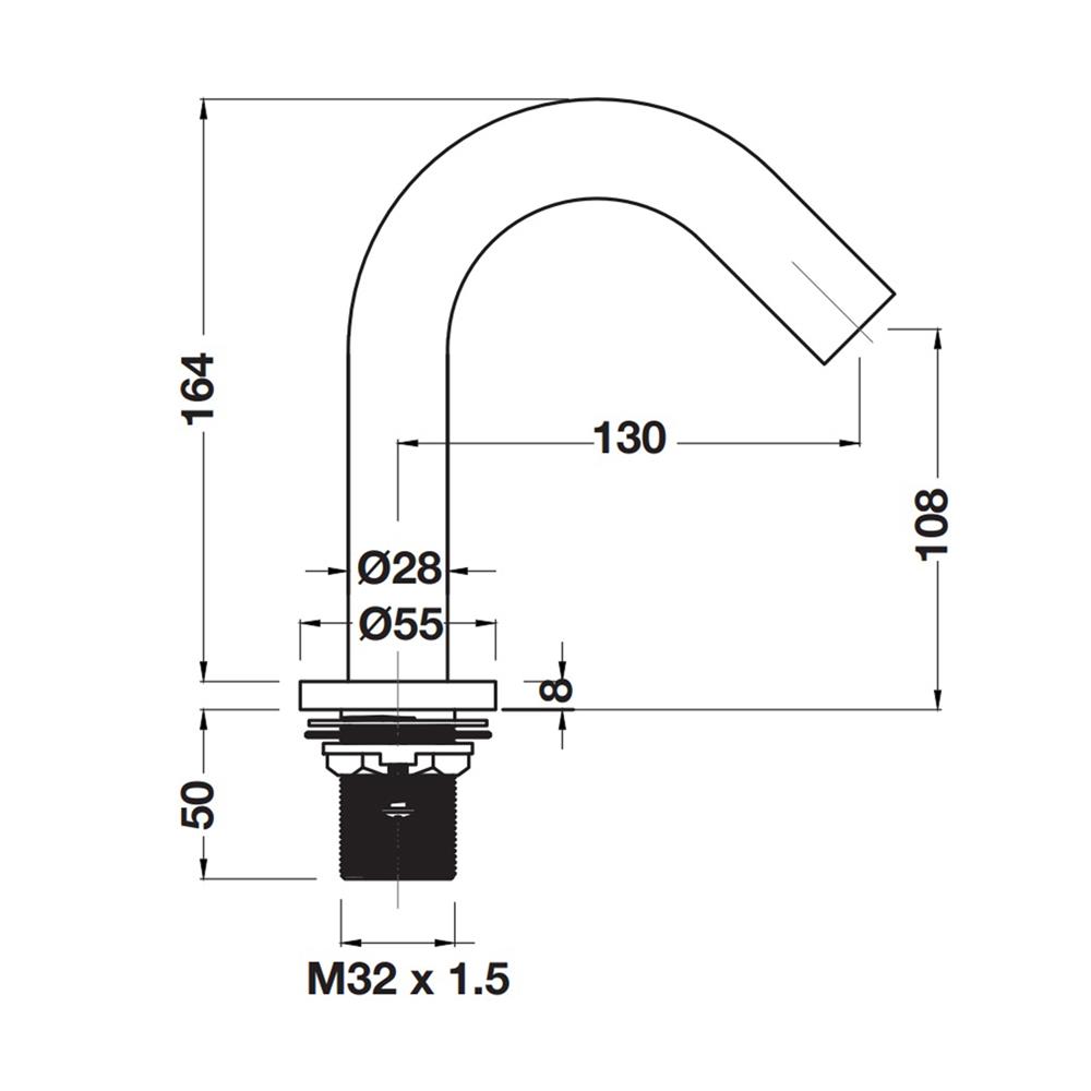 ก๊อกอ่างล้างหน้าอัตโนมัติ HAFELE 495.61.187