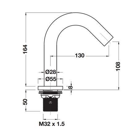 ก๊อกอ่างล้างหน้าอัตโนมัติ HAFELE 495.61.187_1