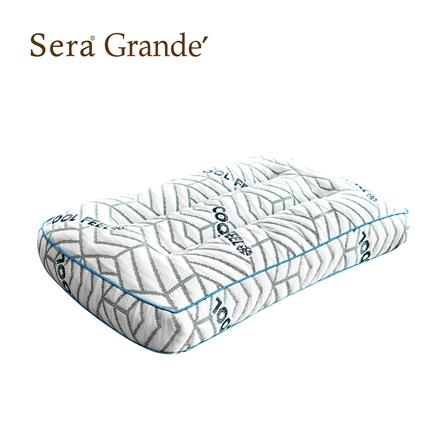 หมอนสุขภาพ ไมโครเจล SERA GRANDE COOL FEEL 14x24 นิ้ว สีขาว_0