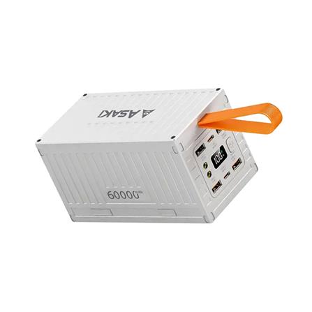 แบตเตอรี่สำรอง ASAKI A-B3601FW 60000 MAH สีขาว_1