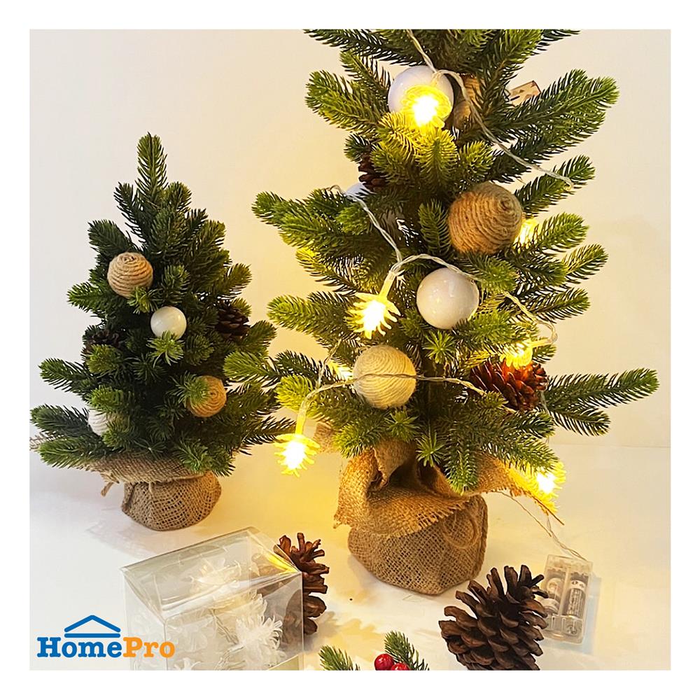 ไฟกะพริบ LED SIAMXMAS PINE CONES 1 วัตต์ 2.1 เมตร WARM WHITE