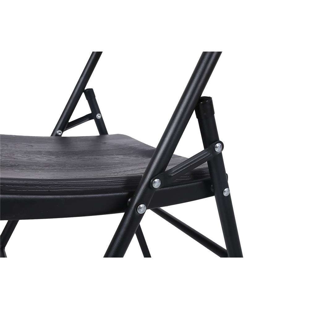 เก้าอี้พับ HDPE SPRING สีน้ำตาล