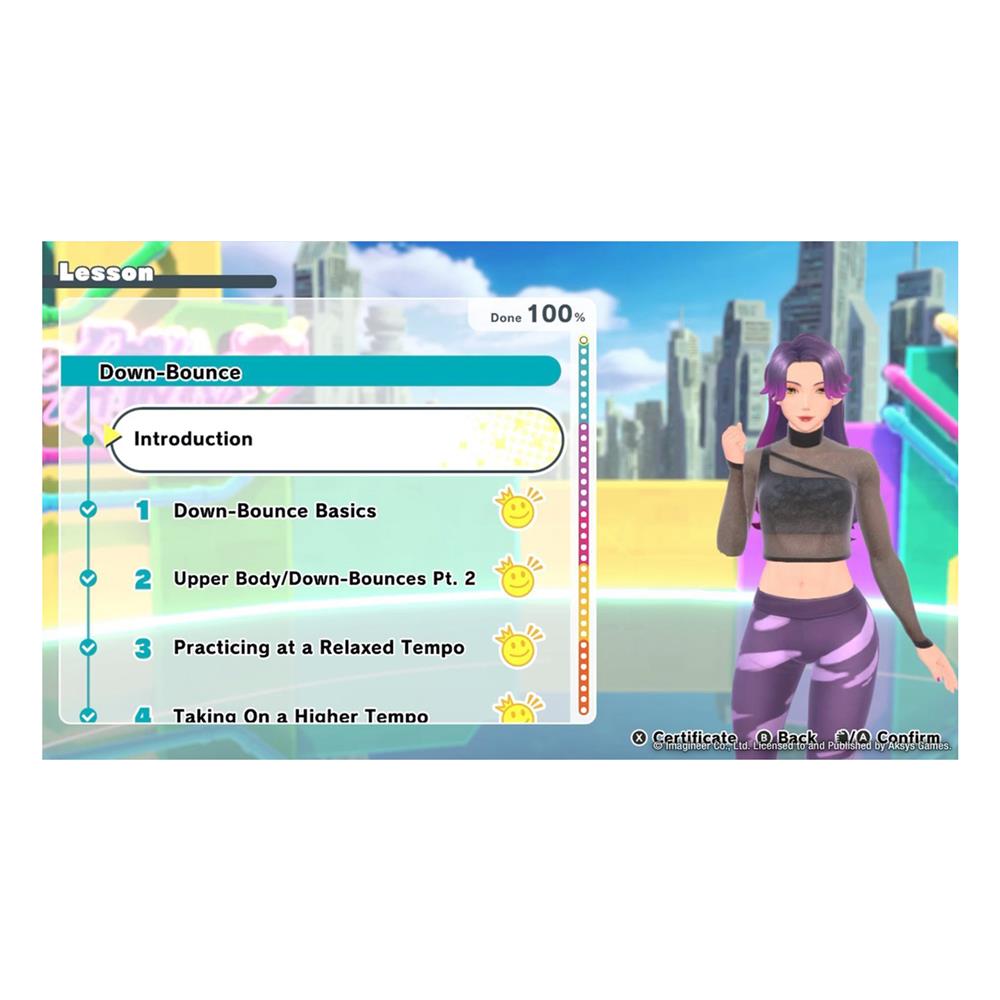 แผ่นเกม NINTENDO SWITCH ZERO TO DANCE HERO