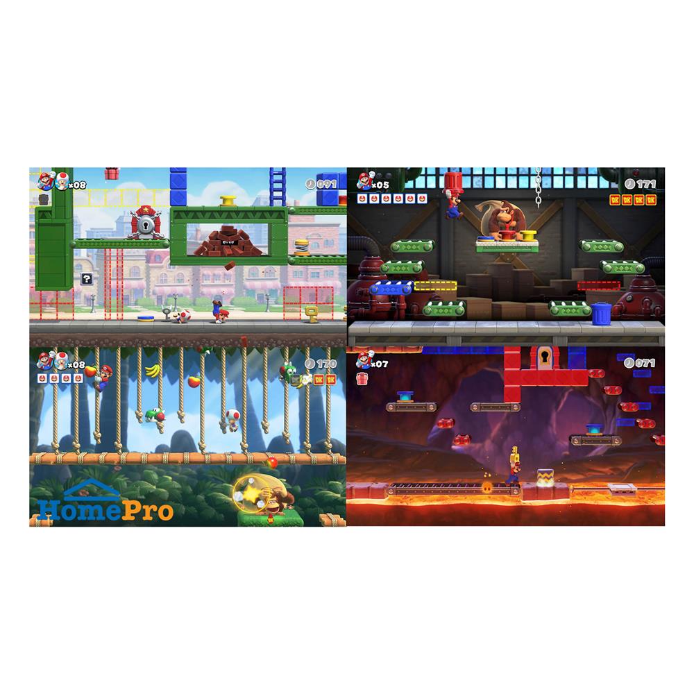 แผ่นเกม NINTENDO SWITCH MARIO VS. DONKEYKONG