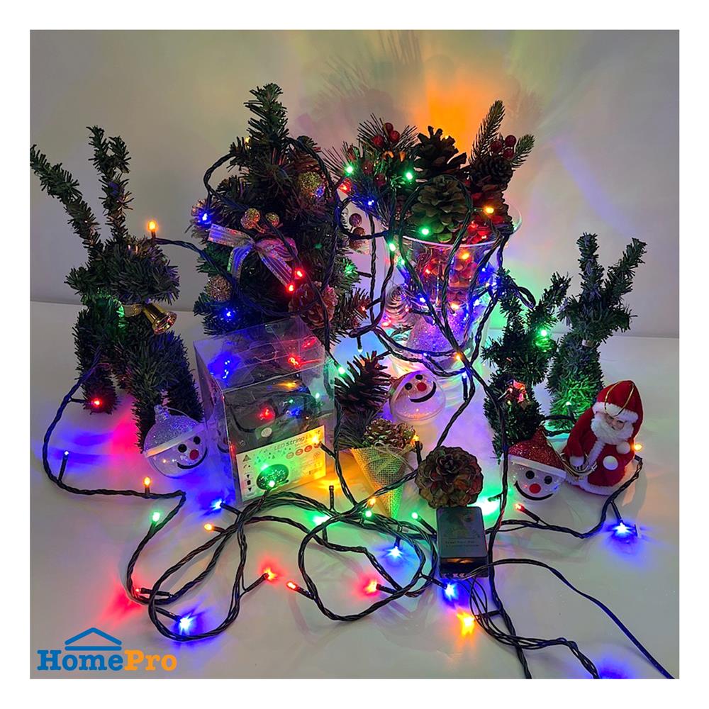 ไฟกะพริบ LED CARINI GREEN 7 วัตต์ 10 เมตร RGB