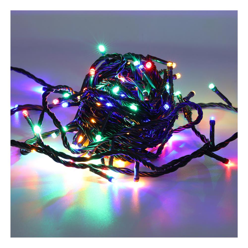 ไฟกะพริบ LED CARINI GREEN 7 วัตต์ 10 เมตร RGB