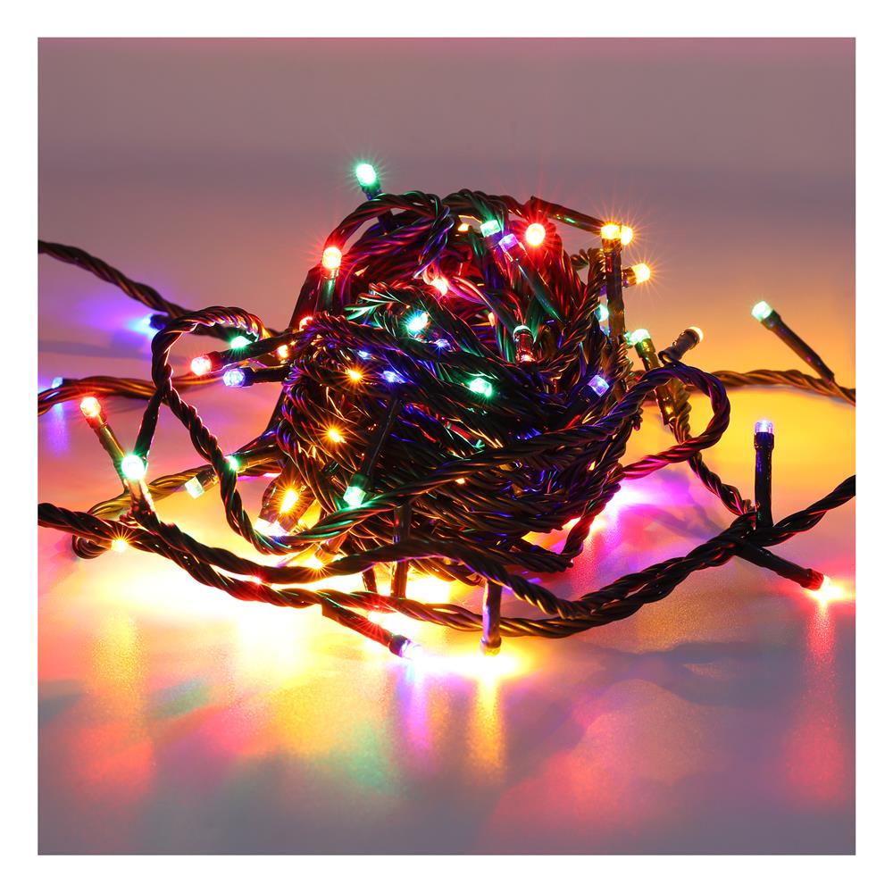 ไฟกะพริบ LED CARINI GREEN 7 วัตต์ 10 เมตร RGB