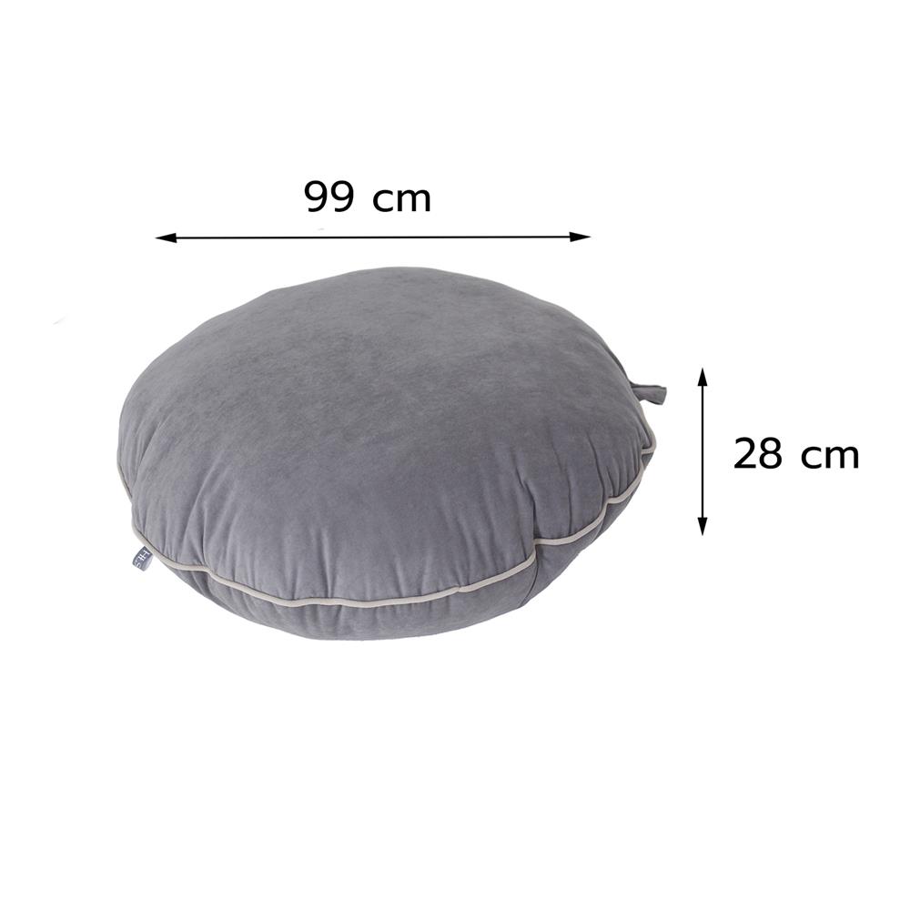 เบาะรองนั่ง HOME LIVING STYLE ZEN 39X39 นิ้ว สีเทา