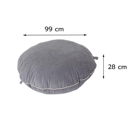 เบาะรองนั่ง HOME LIVING STYLE ZEN 39X39 นิ้ว สีเทา_9