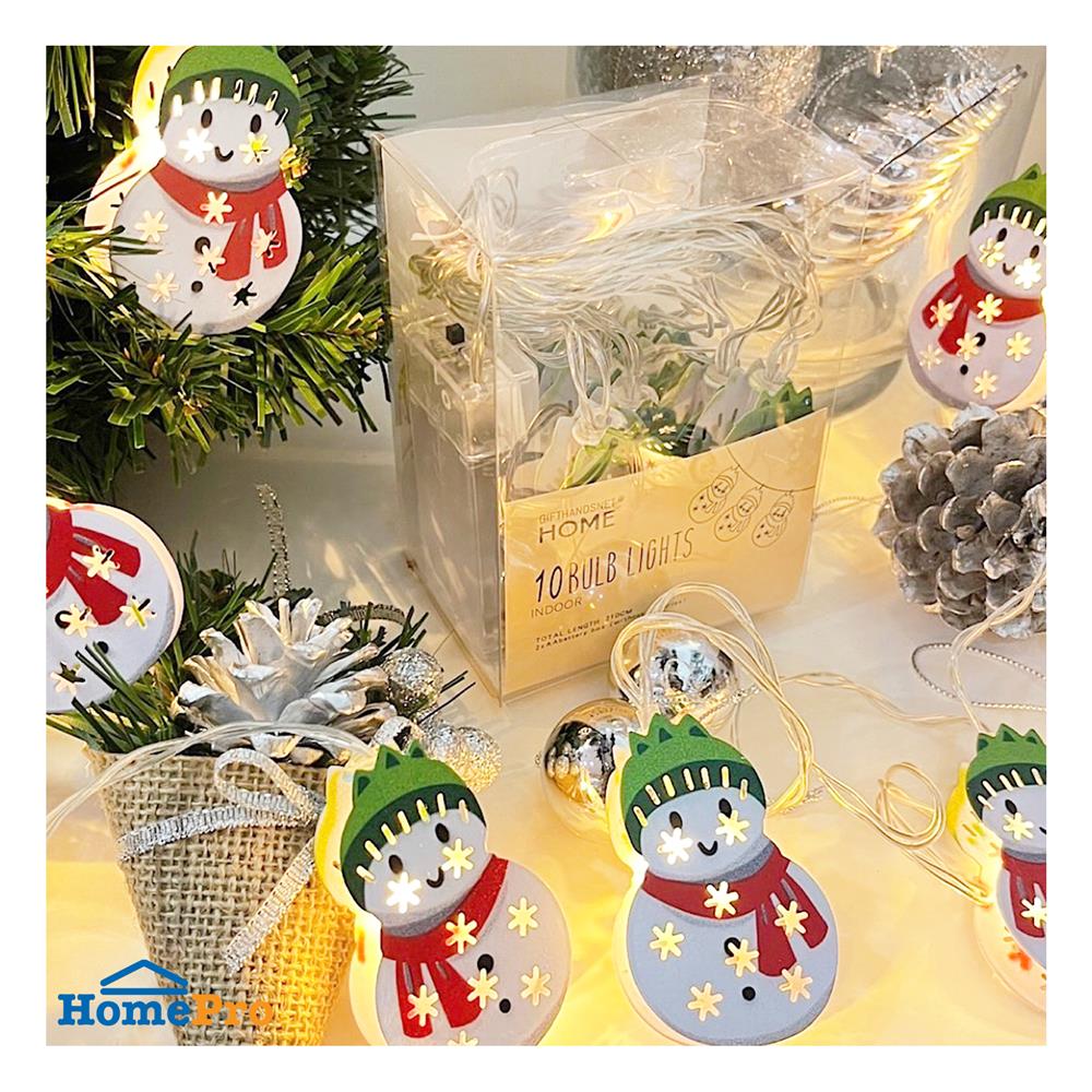 ไฟกะพริบ LED SIAMXMAS SNOWMAN 1 วัตต์ 2.1 เมตร WARM WHITE