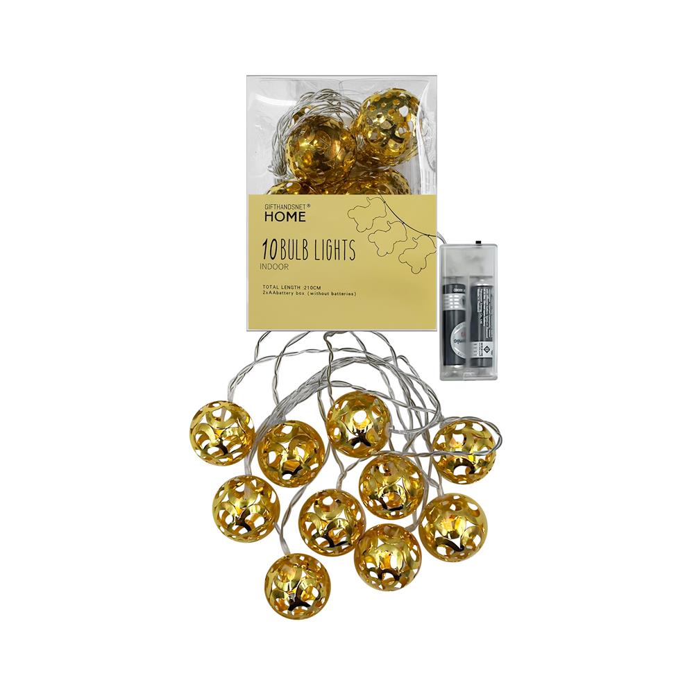 ไฟกะพริบ LED SIAMXMAS GOLDEN BALL 1 วัตต์ 2.1 เมตร WARM WHITE