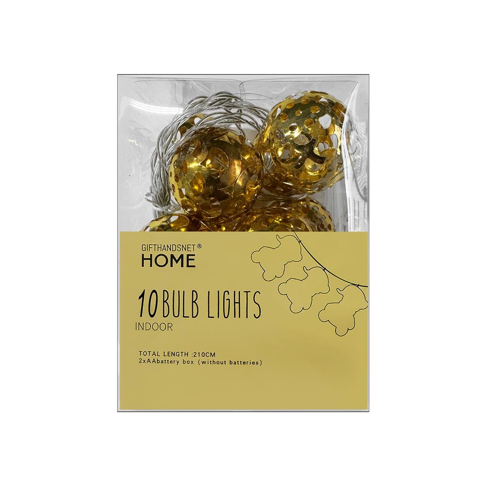 ไฟกะพริบ LED SIAMXMAS GOLDEN BALL 1 วัตต์ 2.1 เมตร WARM WHITE