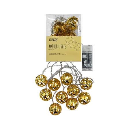 ไฟกะพริบ LED SIAMXMAS GOLDEN BALL 1 วัตต์ 2.1 เมตร WARM WHITE_1