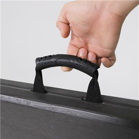 โต๊ะพับอเนกประสงค์ HDPE SPRING 150 ซม. สีน้ำตาล_4