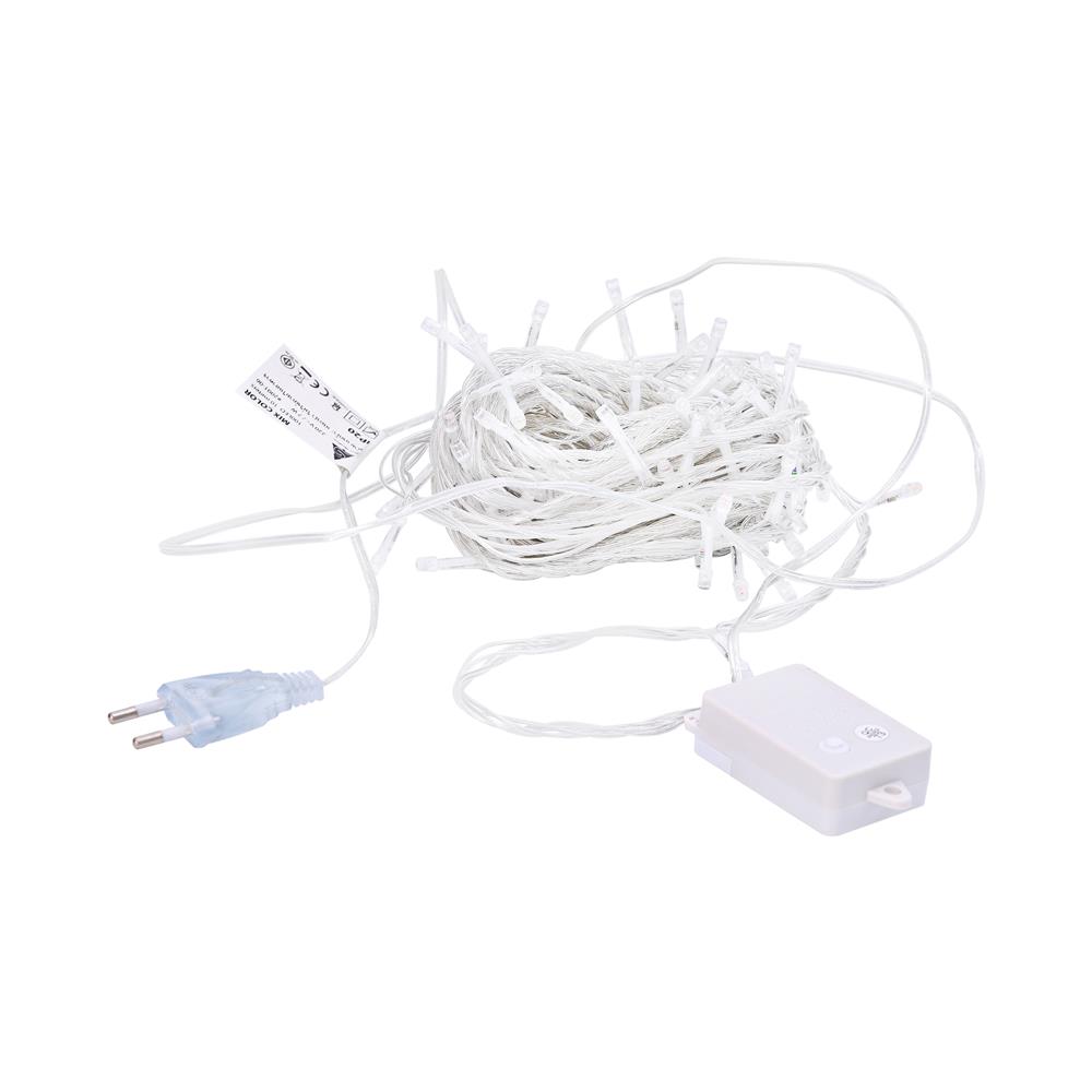 ไฟกะพริบ LED CARINI WHITE 7 วัตต์ 10 เมตร RGB