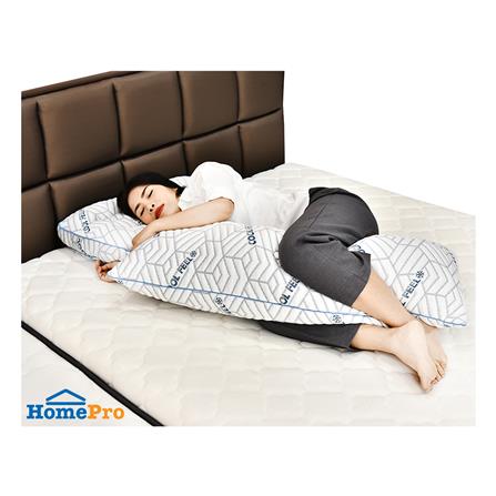 หมอน BODY ใยสังเคราะห์ SERA GRANDE 110x45x20 ซม. สีขาว_4