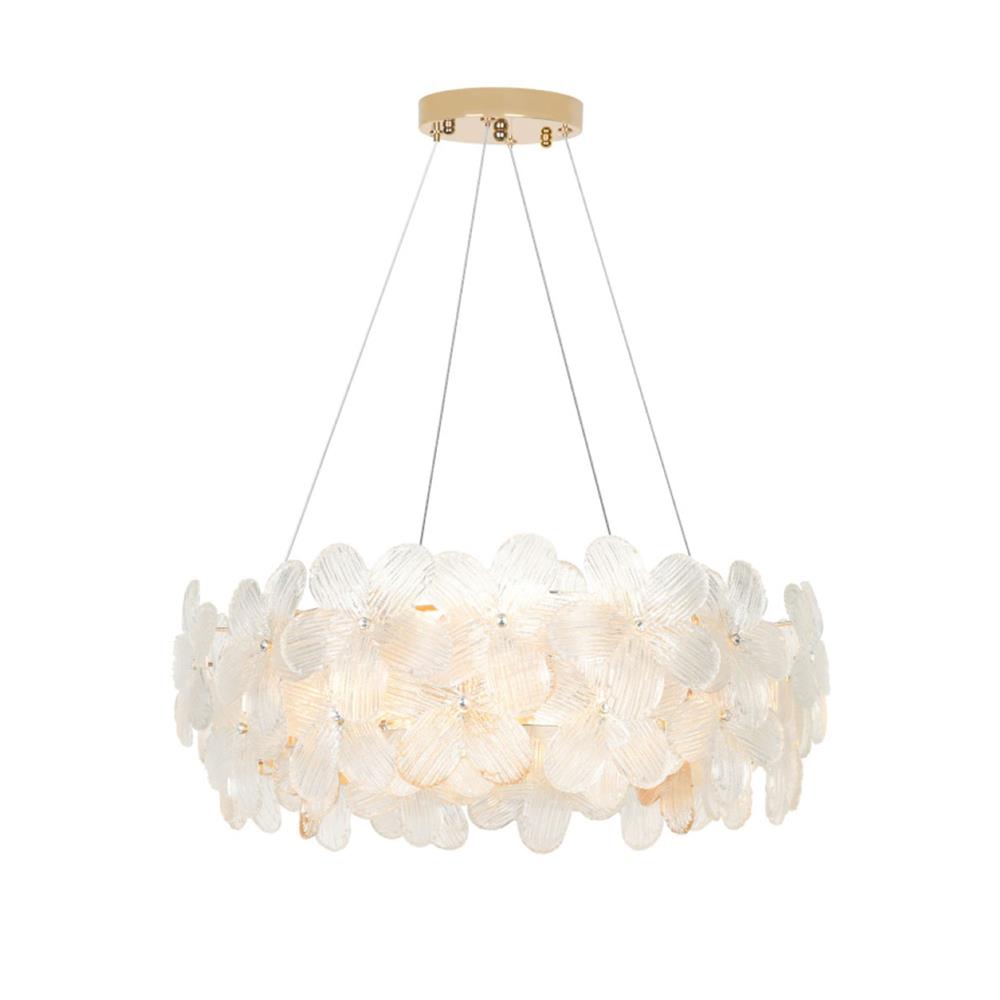 ไฟช่อ L&E 01-03120 สีขาว/เหลือง 1 หัว