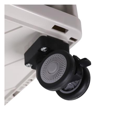 กล่องพับพร้อมท็อปไม้ มีล้อลาก STACKO GLAM 52X35.5X35.5 ซม. สีน้ำตาล_6