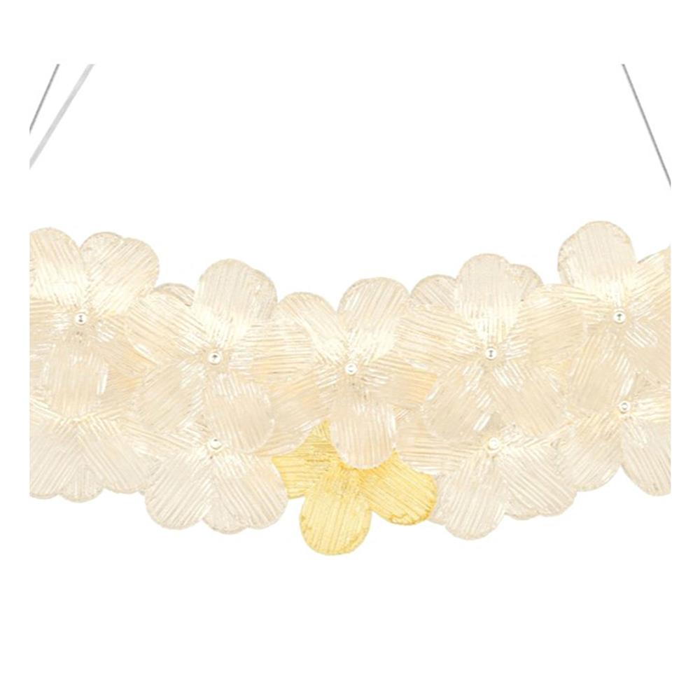 ไฟช่อ L&E 01-03119 สีขาว/เหลือง 1 หัว