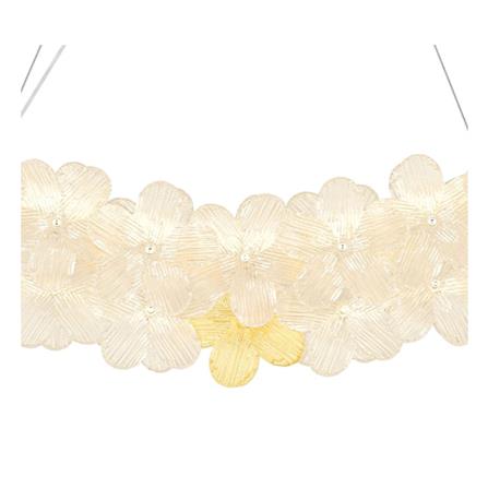 ไฟช่อ L&E 01-03119 สีขาว/เหลือง 1 หัว_1