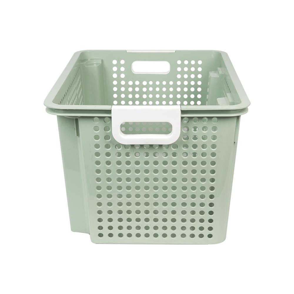 กล่องเก็บของ STACKO CIRCULAR 49.8x36.5x28.8 ซม. สีเขียว