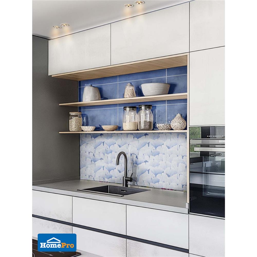 กระเบื้องผนัง 30x60 ซม. TARA เลน่า กลาง บลู 0.9 ตร.ม.