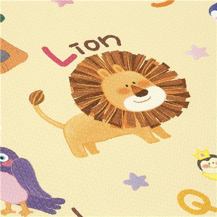 แผ่นอเนกประสงค์ HOME LIVING STYLE LION 130x190 ซม. สีเหลือง_3