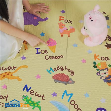 แผ่นอเนกประสงค์ HOME LIVING STYLE LION 130x190 ซม. สีเหลือง_8