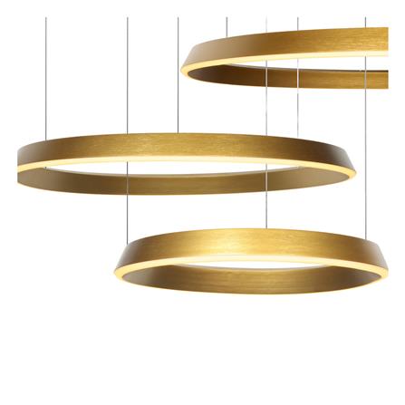 ไฟช่อ LED L&E 01-A0260 120 วัตต์ WARM WHITE สีทอง 3 หัว_1