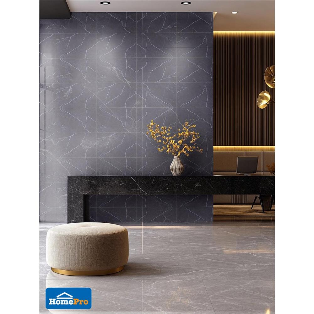 กระเบื้องผนัง 30x45 ซม. TARA เคธี่ เทาเข้ม 0.81 ตร.ม.