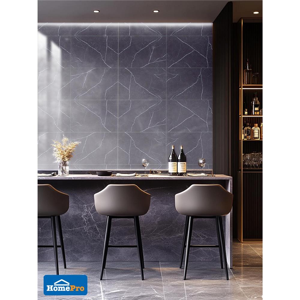 กระเบื้องผนัง 30x45 ซม. TARA เคธี่ เทาเข้ม 0.81 ตร.ม.