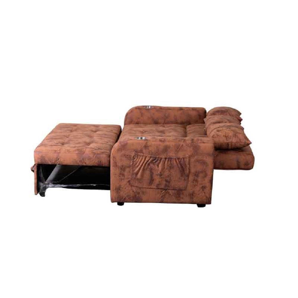 โซฟาเบด AS FURNITURE THANOS LBWU12 สีน้ำตาล