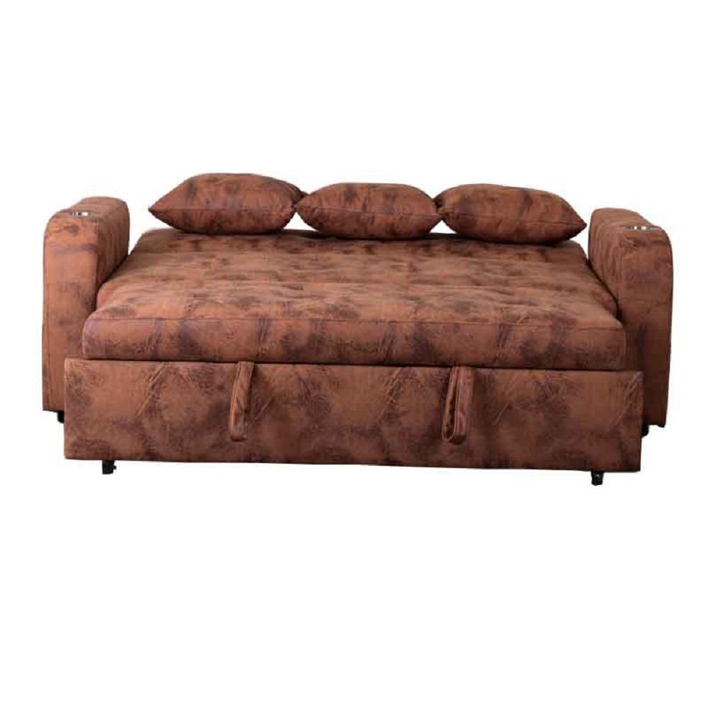 โซฟาเบด AS FURNITURE THANOS LBWU12 สีน้ำตาล