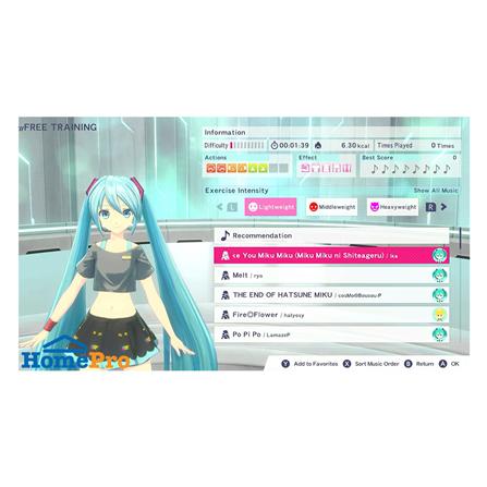 แผ่นเกม NINTENDO SWITCH FITNESS BOXING FEAT. HATSUNE MIKU_4