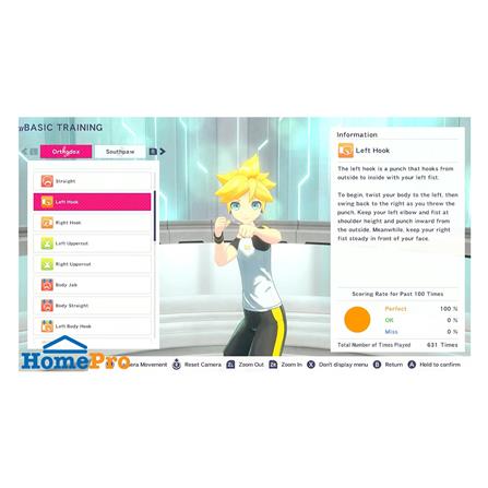 แผ่นเกม NINTENDO SWITCH FITNESS BOXING FEAT. HATSUNE MIKU_5