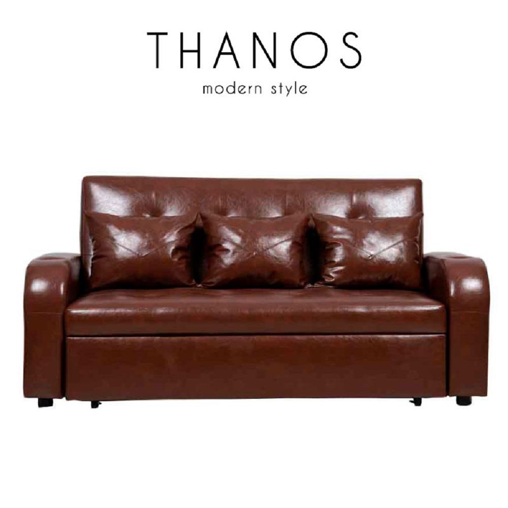 โซฟาเบด AS FURNITURE THANOS LBWZB22 สีน้ำตาล