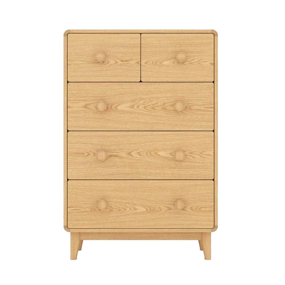 ตู้ลิ้นชัก 5 ลิ้นชัก SB FURNITURE HAGI 19218458 80 ซม. สีไม้อ่อน