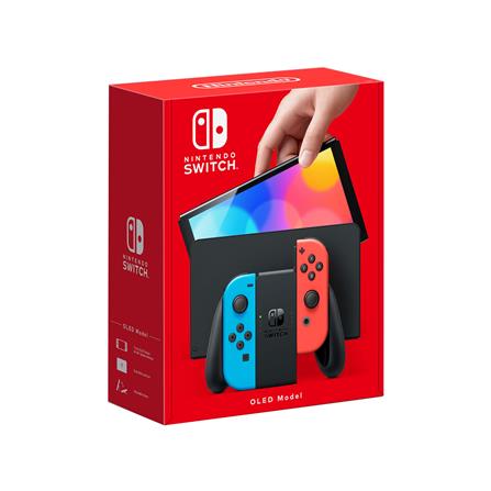 เกมคอนโซล NINTENDO SWITCH (OLED MODEL) NEON BLUE/NEON RED JOY-CON_4