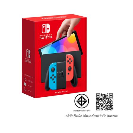 เกมคอนโซล NINTENDO SWITCH (OLED MODEL) NEON BLUE/NEON RED JOY-CON_6