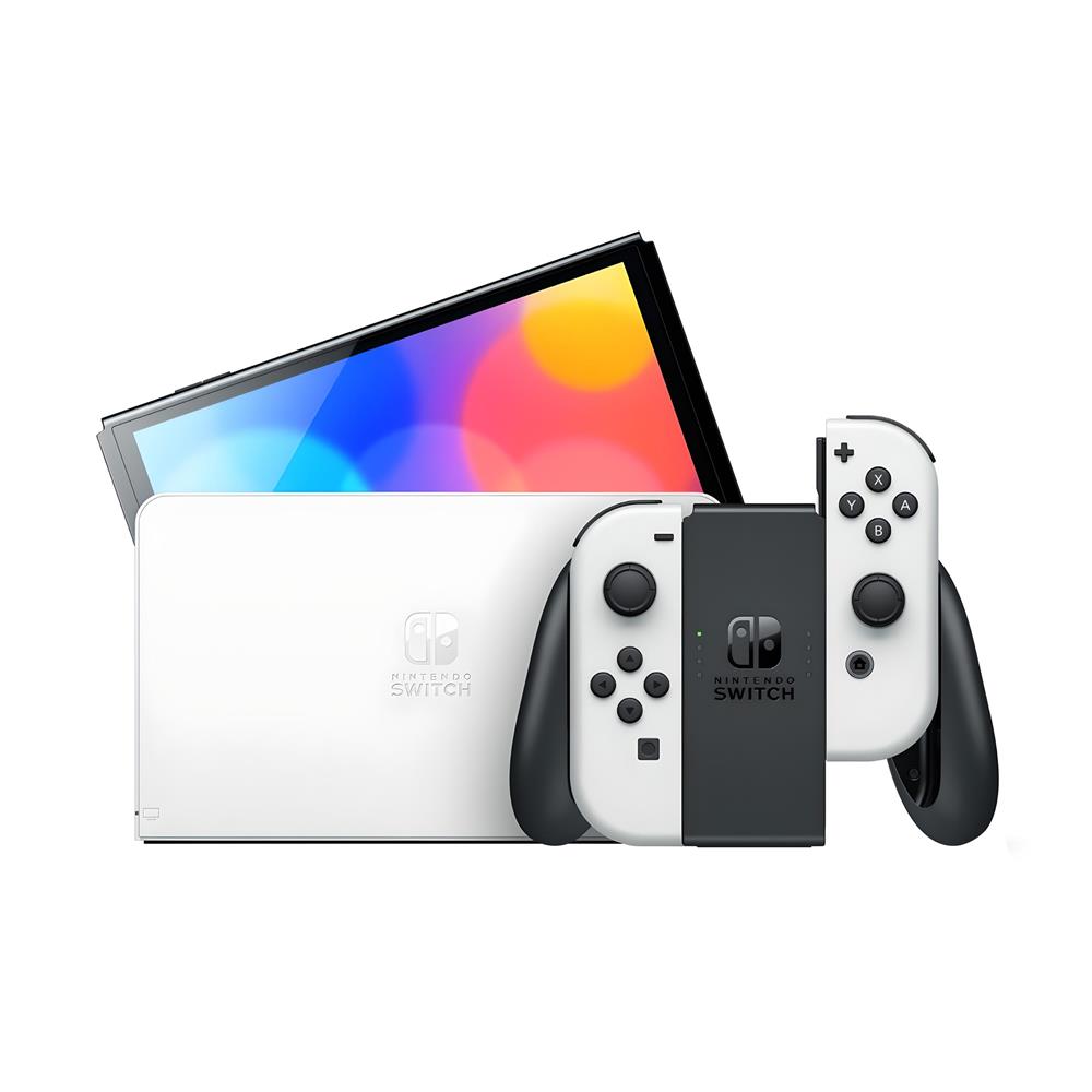 เกมคอนโซล NINTENDO SWITCH (OLED MODEL) WHITE JOY-CON