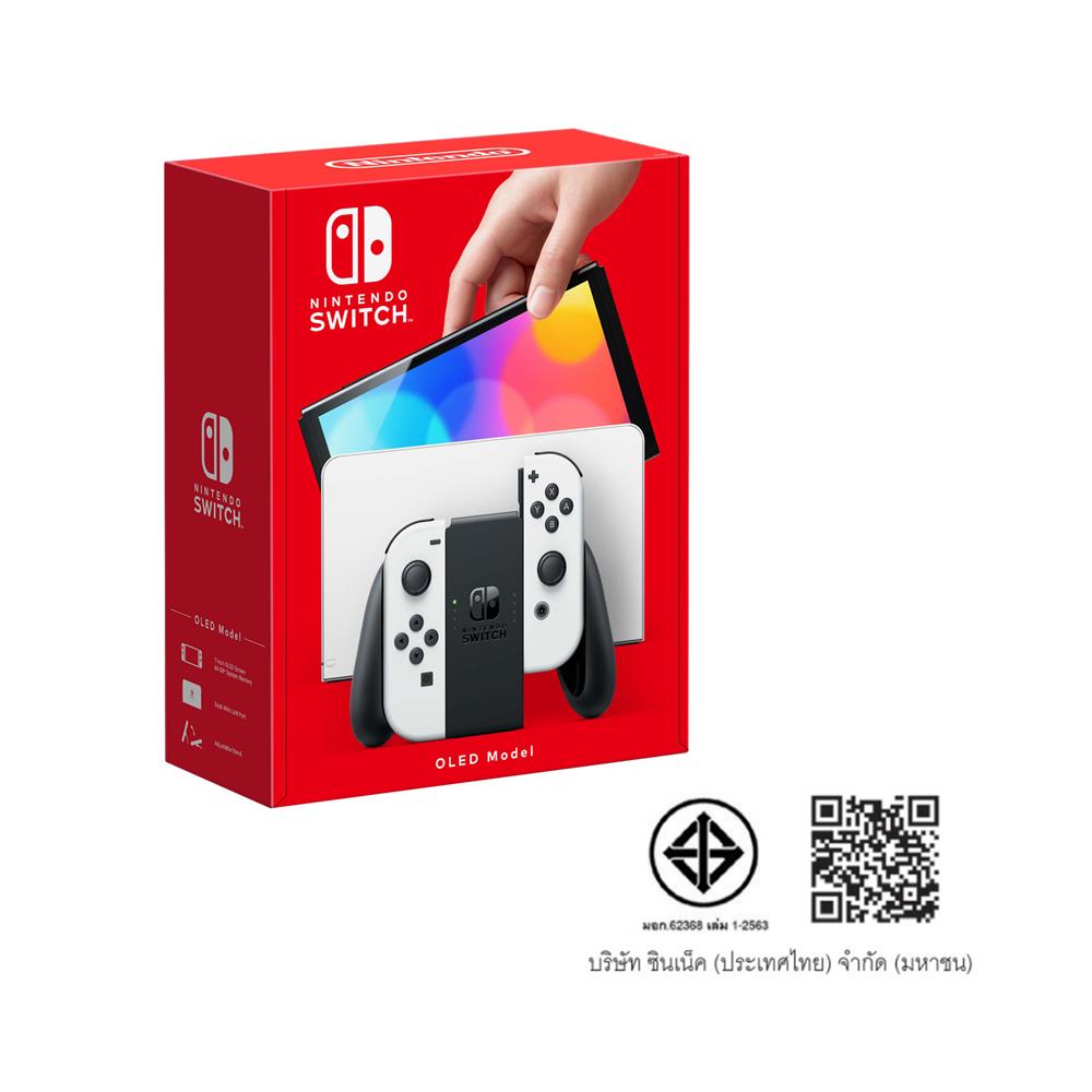 เกมคอนโซล NINTENDO SWITCH (OLED MODEL) WHITE JOY-CON