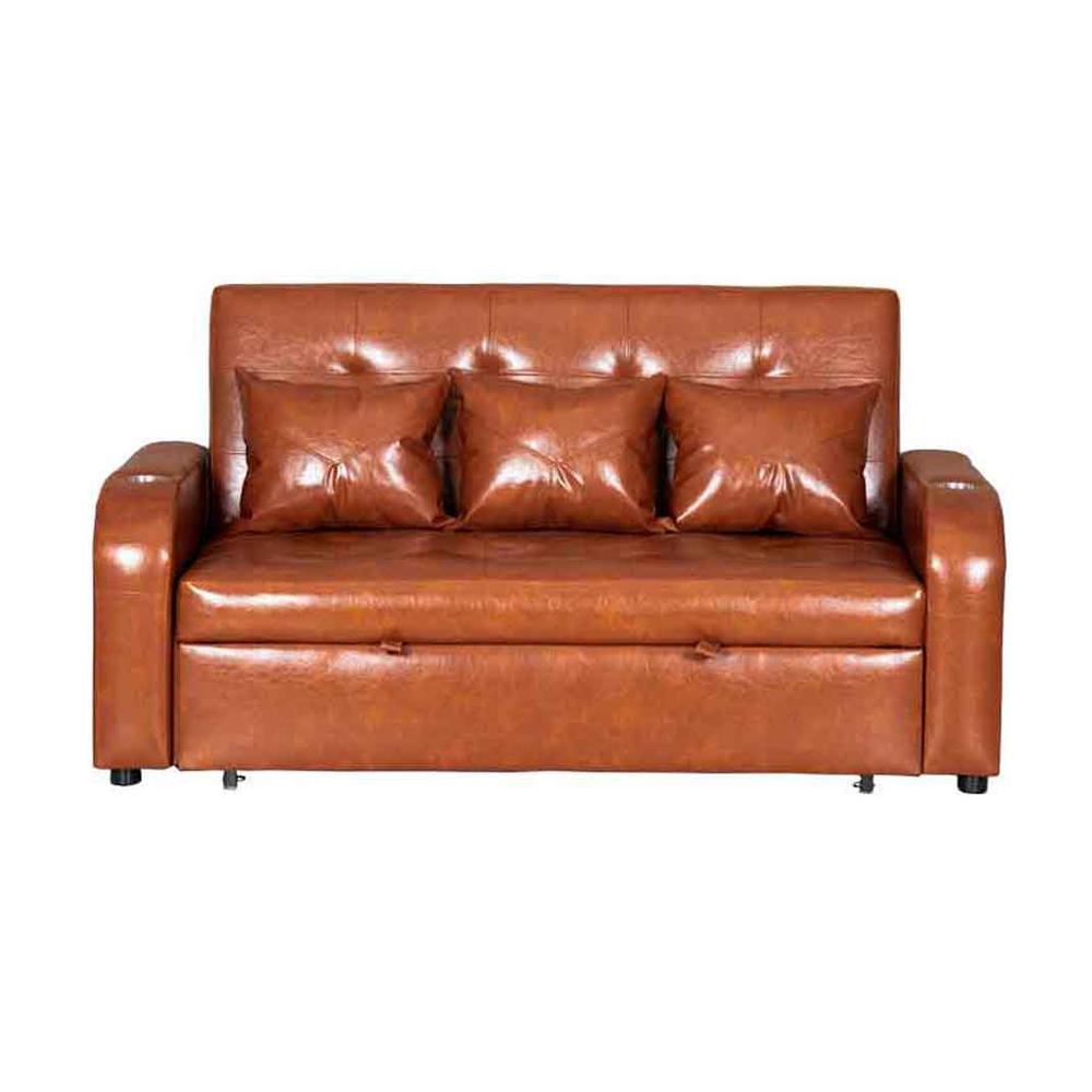 โซฟาเบด AS FURNITURE THANOS LBWB21 สีน้ำตาล