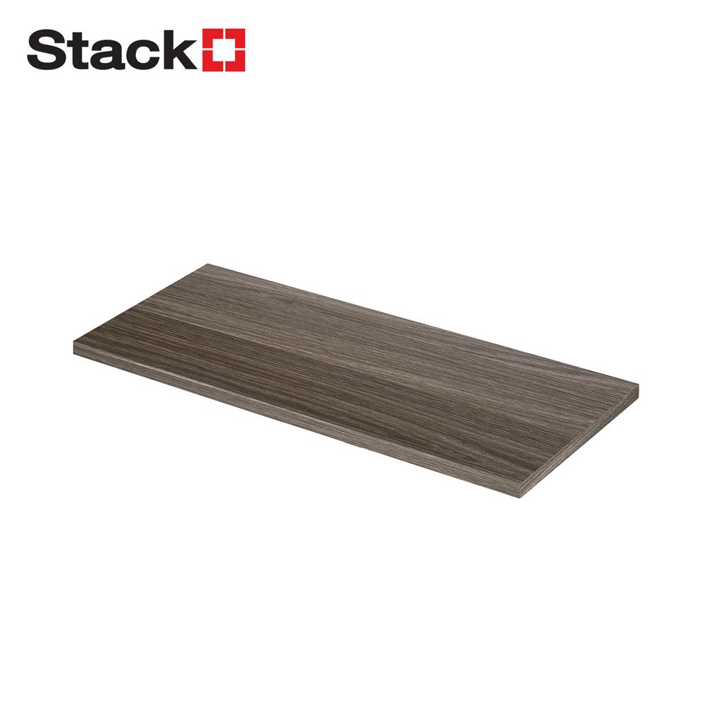 แผ่นชั้นไม้เมลามีน STACKO 60X30X1.6 ซม. สีวิชโอ๊ค