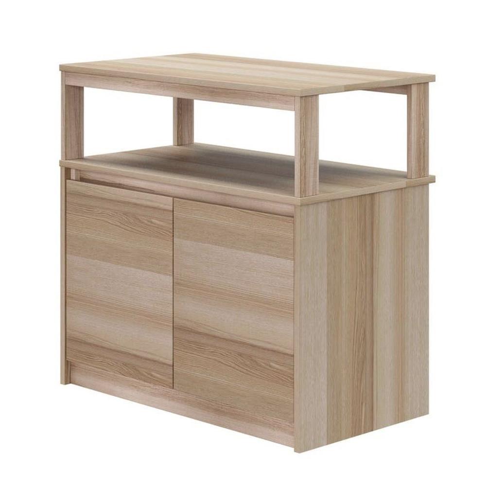 ตู้เตี้ยบานผสม KONCEPT BENITA 19229381 80 ซม. สีไม้อ่อน