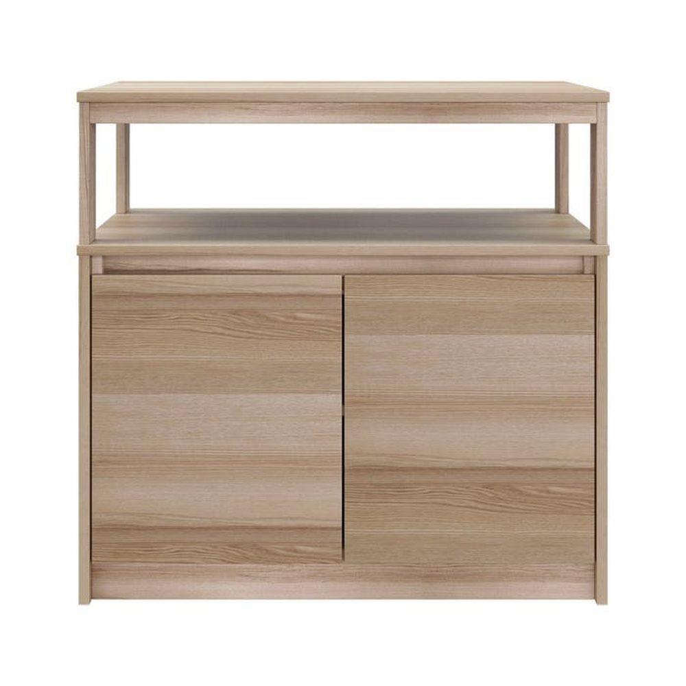 ตู้เตี้ยบานผสม KONCEPT BENITA 19229381 80 ซม. สีไม้อ่อน