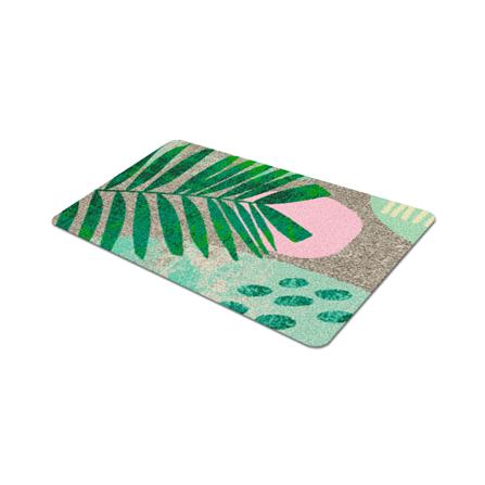 พรมเช็ดเท้าดักฝุ่น PRAW TROPICAL CHAMAEDOREA 50X75 ซม. สีเขียว_3