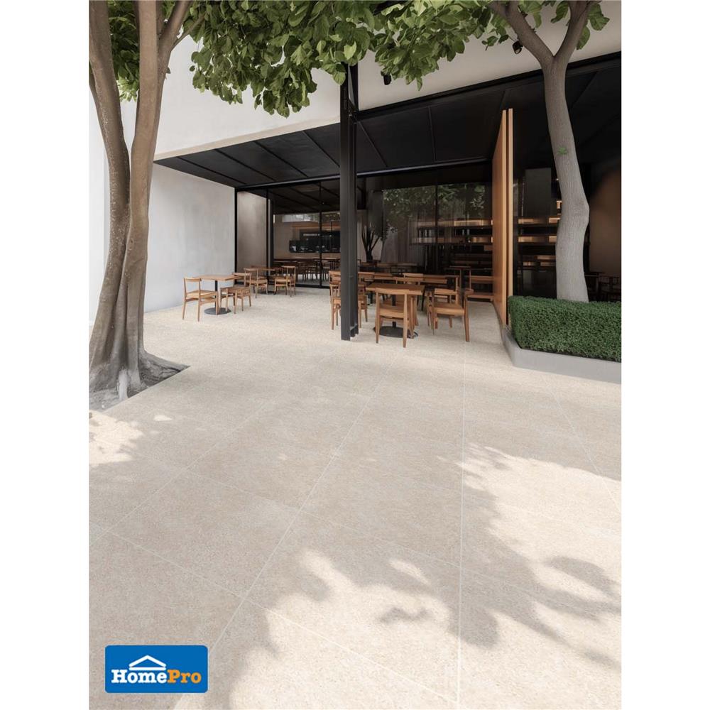 กระเบื้องพื้น 60x60 ซม. TARA เดอร์เรค เบจ PM 1.44 ตร.ม.